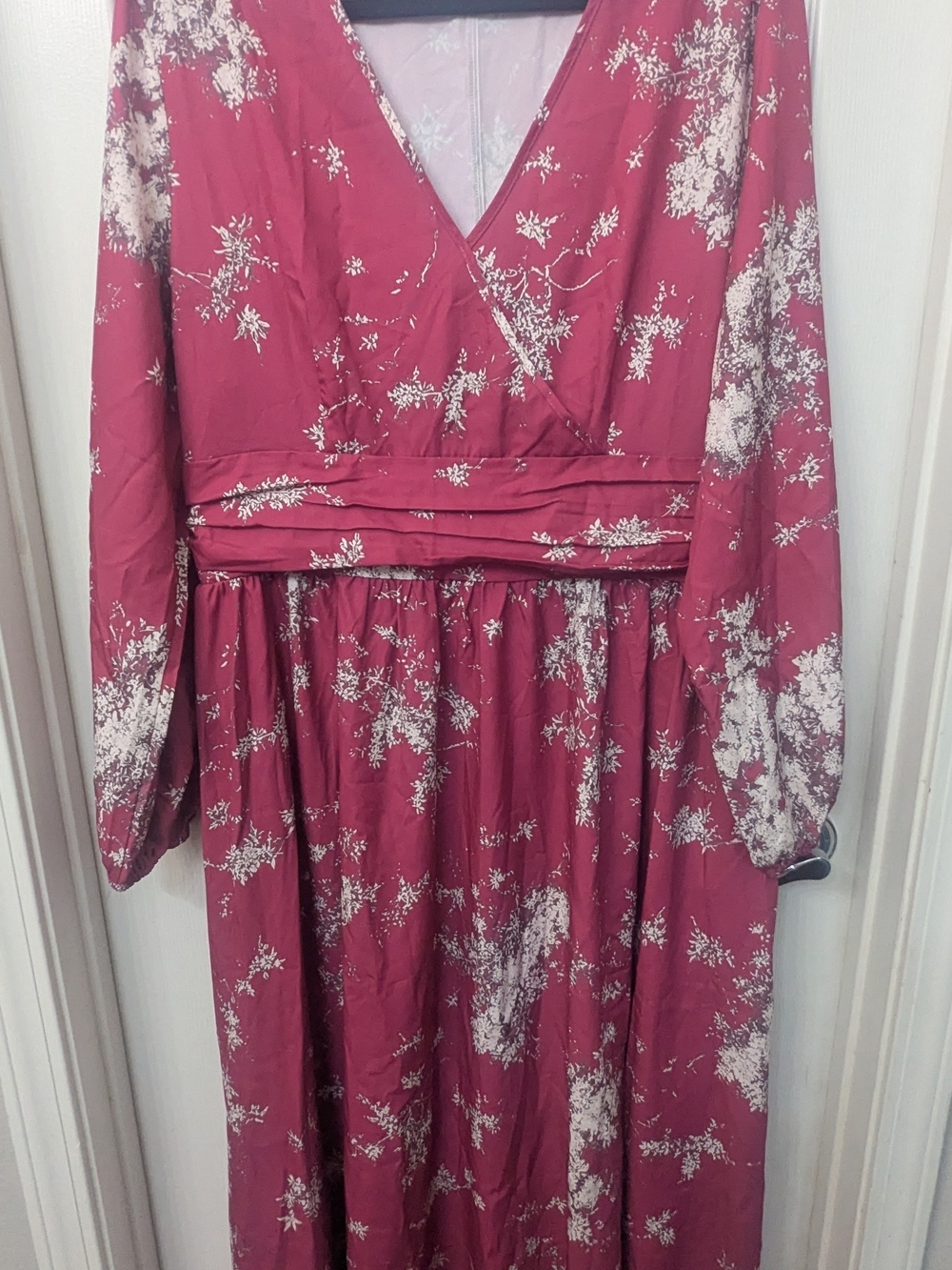 Women's Floral Maxi Dress Rose - Picture 2 of 6